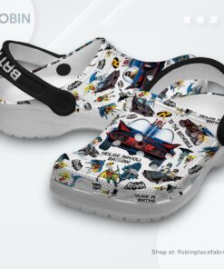 Batman Movie Classic Crocs Shoes Batman Movie Classic Crocs Shoes