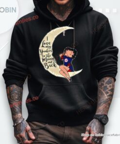 Betty Boop I Love My New York Yankees To The Moon And Back Shirt