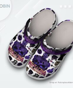 Black Panther Movie Classic Crocs Shoes