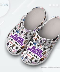 Black Sabbath Music Classic Crocs Shoes