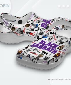 Black Sabbath Music Classic Crocs Shoes