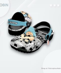 Black Star Crocs Shoes, Anime Gifts