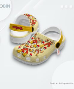Blaziken Crocs Shoes Pattern Style, Pokemon Gifts for Fans Blaziken Crocs Shoes Pattern Style, Pokemon Gifts for Fans