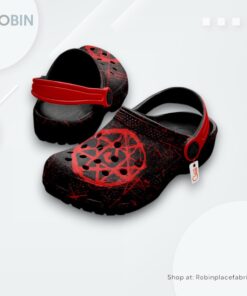 Blood Seal Symbol Crocs Shoes, Anime Gifts