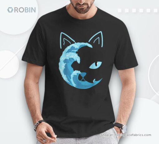 Blue Cats Wave For Kamala Blue Wave Of Cat Ladies Unisex Shirt