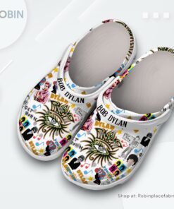 Bob Dylan Music Classic Crocs Shoes Bob Dylan Music Classic Crocs Shoes