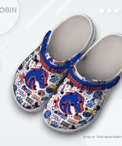 Boise State Broncos NCAA Sport Classic Crocs Shoes, Boise State Merchandise