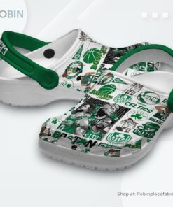 Boston Celtics NBA Sport Classic Crocs Shoes, Celtics Gear Boston Celtics NBA Sport Classic Crocs Shoes, Celtics Gear