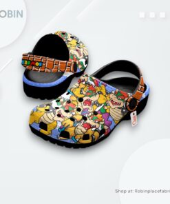 Bowser Crocs Shoes