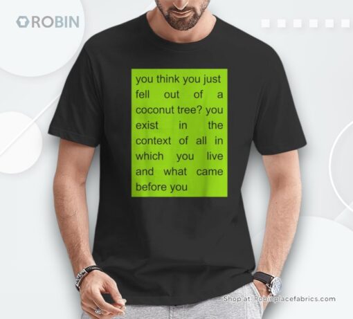 Brat Kamala Harris 2024 President Coconut Tree Speech Unisex Shirt