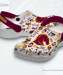 Brisbane Broncos NRL Sport Classic Crocs Shoes