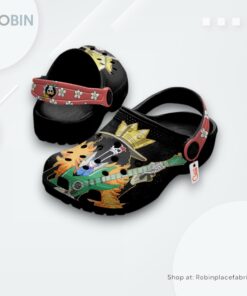 Brook Crocs Shoes, One Piece Anime Merch