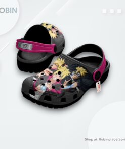 Brt Uzumaki Crocs Shoes Pattern Style