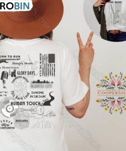 Bruce Springsteen Concert Sweatshirt , Trendy Bruce Springsteen Shirt Long Sleeve