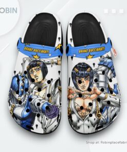 Bruno Bucciarati Crocs Shoes, Anime Gifts