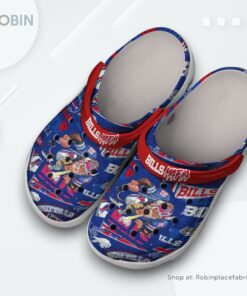 Buffalo Bills NFL Sport Classic Crocs Shoes, Bills Gear