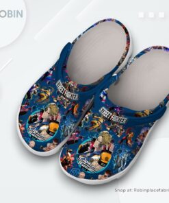 CAPCOM x B Side Label Street Fighter Cartoon Classic Crocs Shoes