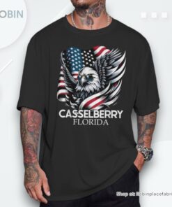 Casselberry Florida 4th Of July Usa American Flag Unisex Shirt