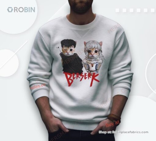 Cat Berserk Funny Shirt