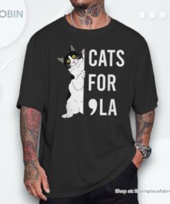 Cats For La Harris 2024 Unisex Shirt