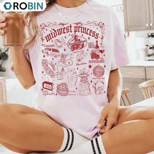 Chappell Midwest Princess Unisex Hoodie, Trendy Chappell Roan Shirt Sweater