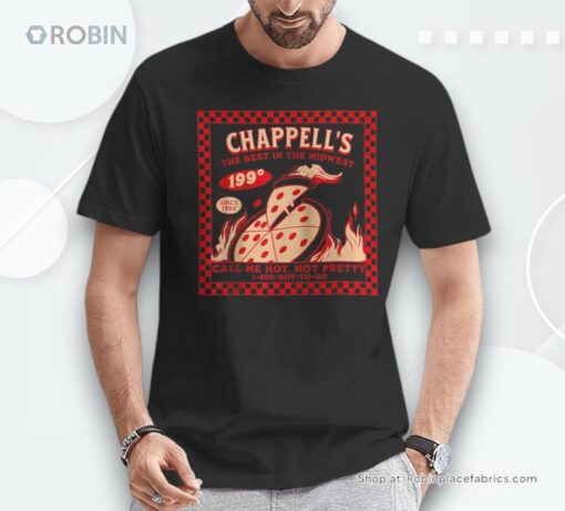 Chappell The Midwest Call Me Hot Retro Pizza Hot To Go Unisex Shirt