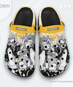 Chargebolt Crocs Shoes Manga Style Personalized