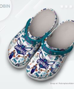 Charlotte Hornets NBA Sport Classic Crocs Shoes, Hornets Merchandise