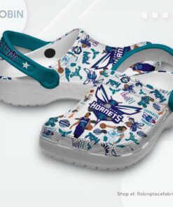 Charlotte Hornets NBA Sport Classic Crocs Shoes, Hornets Merchandise