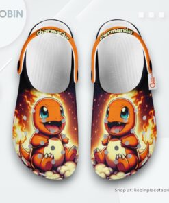Charmander Crocs Shoes Custom Art Style Charmander Crocs Shoes Custom Art Style