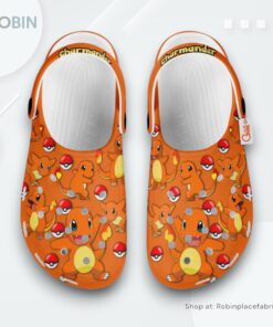 Charmander Crocs Shoes Pattern Style