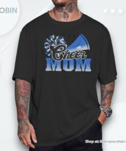 Cheer Mom Blue White Unisex Shirt Cheer Mom Blue White Unisex Shirt
