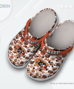 Chicago Bears NFL Sport Classic Crocs Shoes, Bears Gifts for Fans Chicago Bears NFL Sport Classic Crocs Shoes, Bears Gifts for Fans