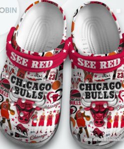 Chicago Bulls NBA Sport Classic Crocs Shoes, Chicago Bulls Gifts
