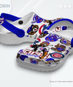Chicago Cubs MLB Sport Classic Crocs Shoes, Cubs Gear Chicago Cubs MLB Sport Classic Crocs Shoes, Cubs Gear