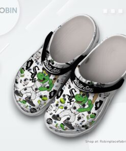 Chicago White Sox Baseball MLB Sport Classic Crocs Shoes, White Sox Unique Gifts Chicago White Sox Baseball MLB Sport Classic Crocs Shoes, White Sox Unique Gifts