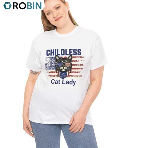 Childless Cat Lady Shirt, Votes For Women Unisex T Shirt Long Sleeve