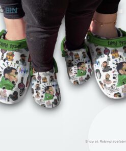 Chris Brown Music Classic Crocs Shoes