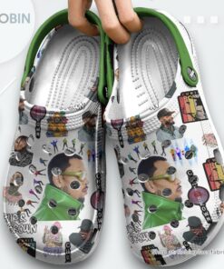 Chris Brown Music Classic Crocs Shoes