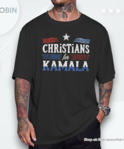 Christians For Kamala Patriotic American Harris Christians Unisex Shirt