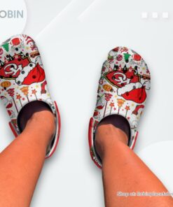 Christmas Kansas City Chiefs Mahomes NFL Sport Classic Crocs Shoes, Kansas City Chiefs Merch Christmas Kansas City Chiefs Mahomes NFL Sport Classic Crocs Shoes, Kansas City Chiefs Merch