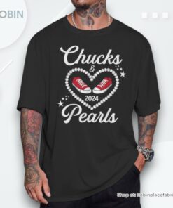 Chucks And Pearls 2024 Cute Girls Unisex Shirt