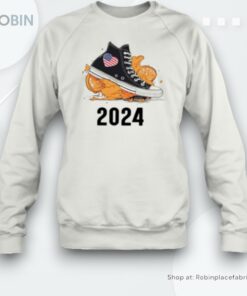 Chucks Twisted On Orange 2024 Kamala Unisex Shirt