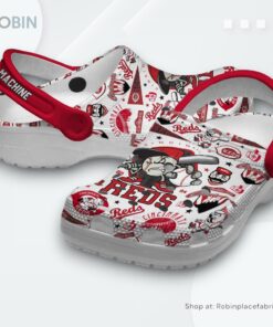Cincinnati Reds Baseball MLB Sport Classic Crocs Shoes, Cincinnati Reds Merch Cincinnati Reds Baseball MLB Sport Classic Crocs Shoes, Cincinnati Reds Merch