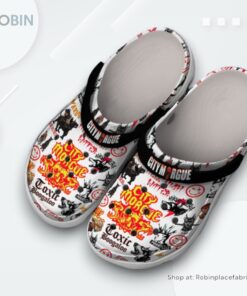 City Morgue Music Classic Crocs Shoes City Morgue Music Classic Crocs Shoes