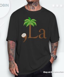 Coconut Palm Tree Comma La Kamala Harris President 2024 Unisex Shirt