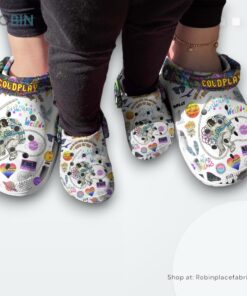 Coldplay Music Classic Crocs Shoes