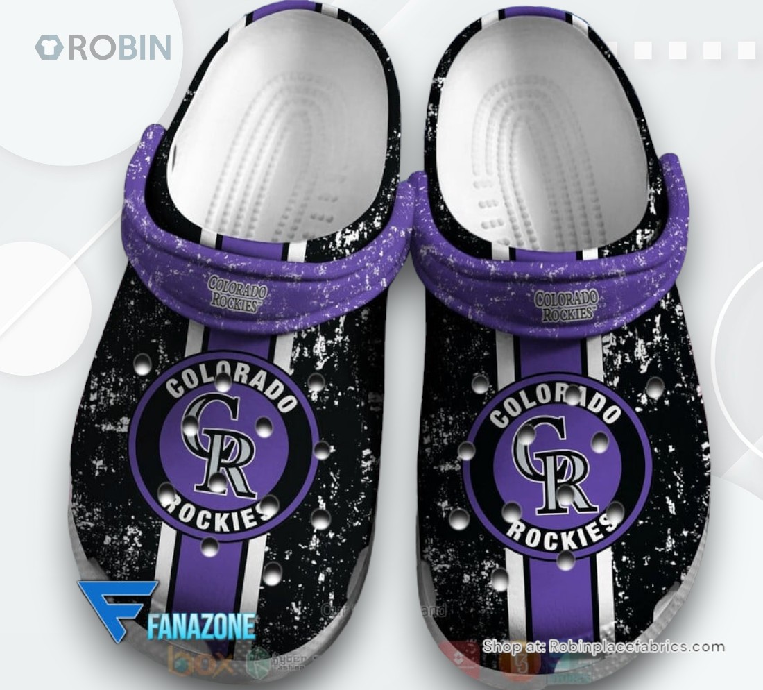 Colorado Rockies MLB Sport Crocs Clogs Crocband Shoes Comfortable For Men Women and Kids, Rockies Merch