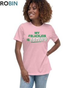 Colorful Voting Is My Black Job Shirt, Supporter Short Sleeve Crewneck