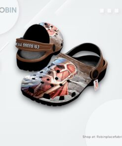 Colossus Titan Crocs Shoes, Anime Gifts